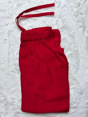 JEEL Pants with Pockets - Red