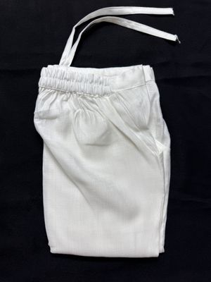 JEEL Pants with Pockets - White