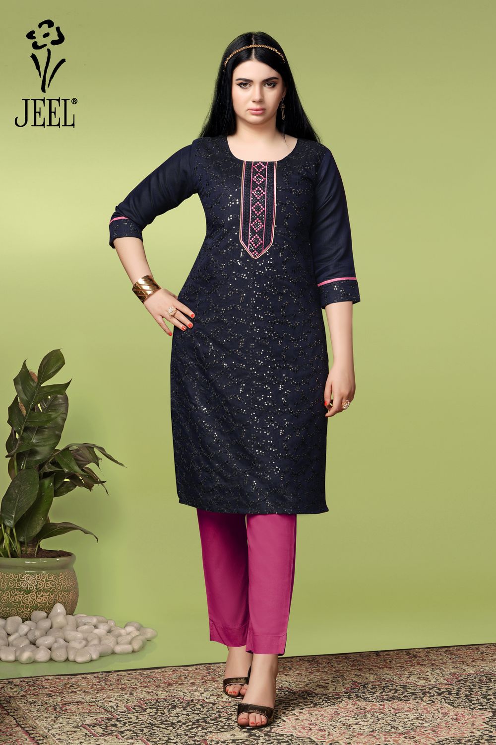JEEL Gold Collection Kurti