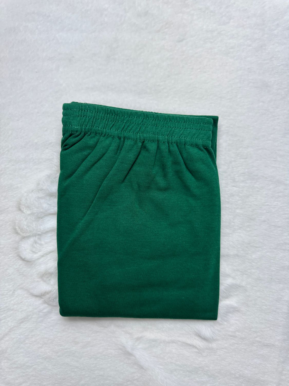JEEL Cotton Leggings - Forest Green