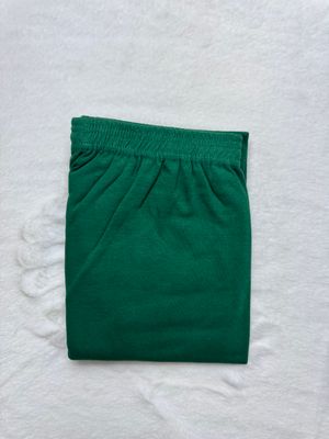 JEEL Cotton Leggings - Forest Green
