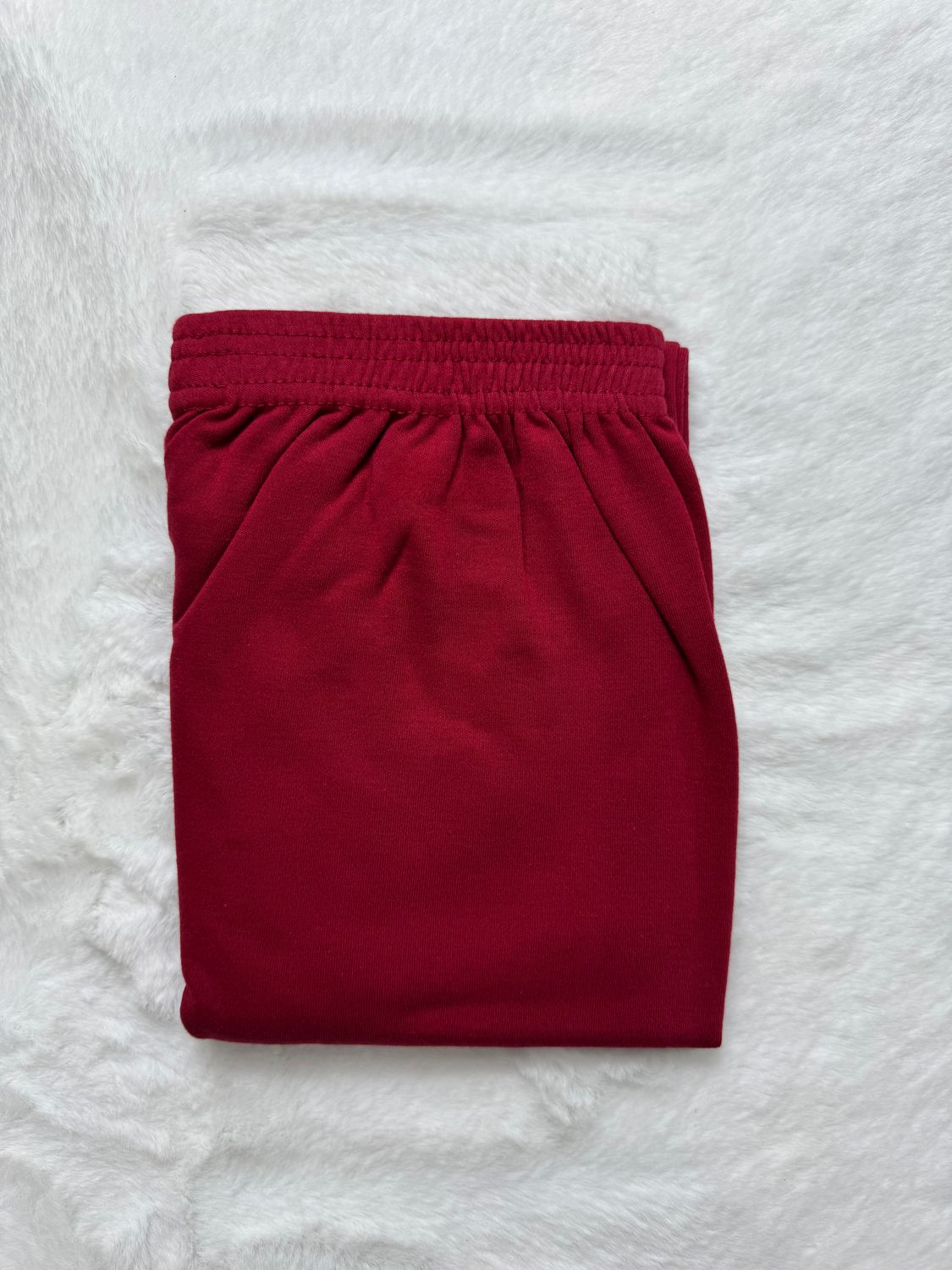 JEEL Cotton Leggings - Maroon