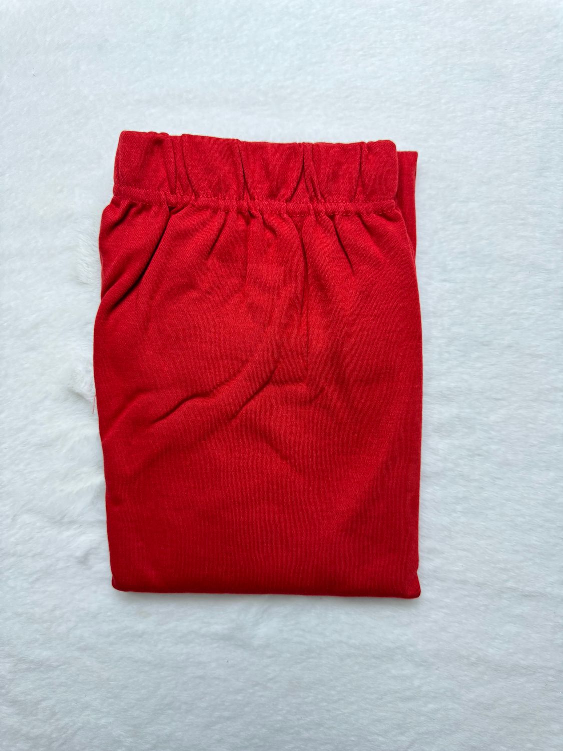JEEL Cotton Leggings - Red