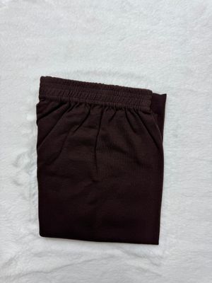 JEEL Cotton Leggings -Brown