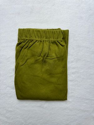 JEEL Cotton Leggings - Mehendi Green
