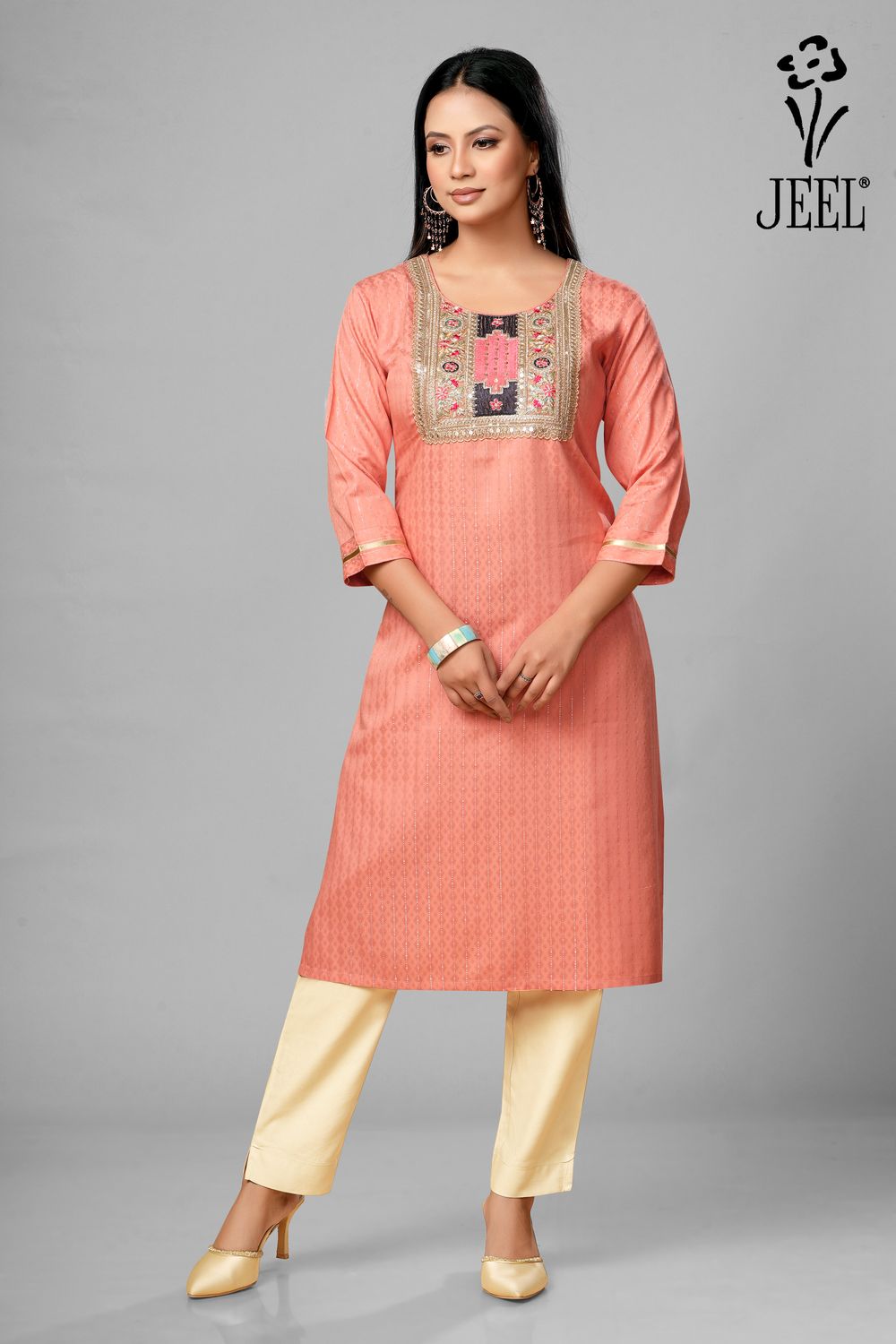 JEEL Supreme Kurti - Pink