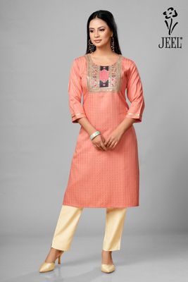 JEEL Supreme Kurti - Pink