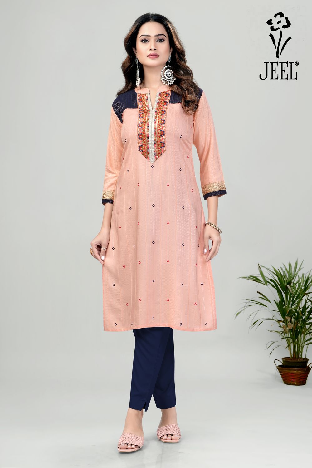 JEEL Urban Kurti (No Collar)