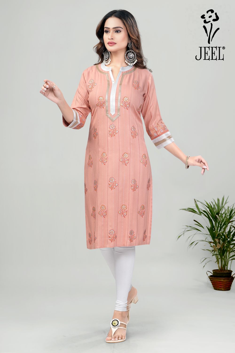 JEEL Urban Kurti (No Collar)