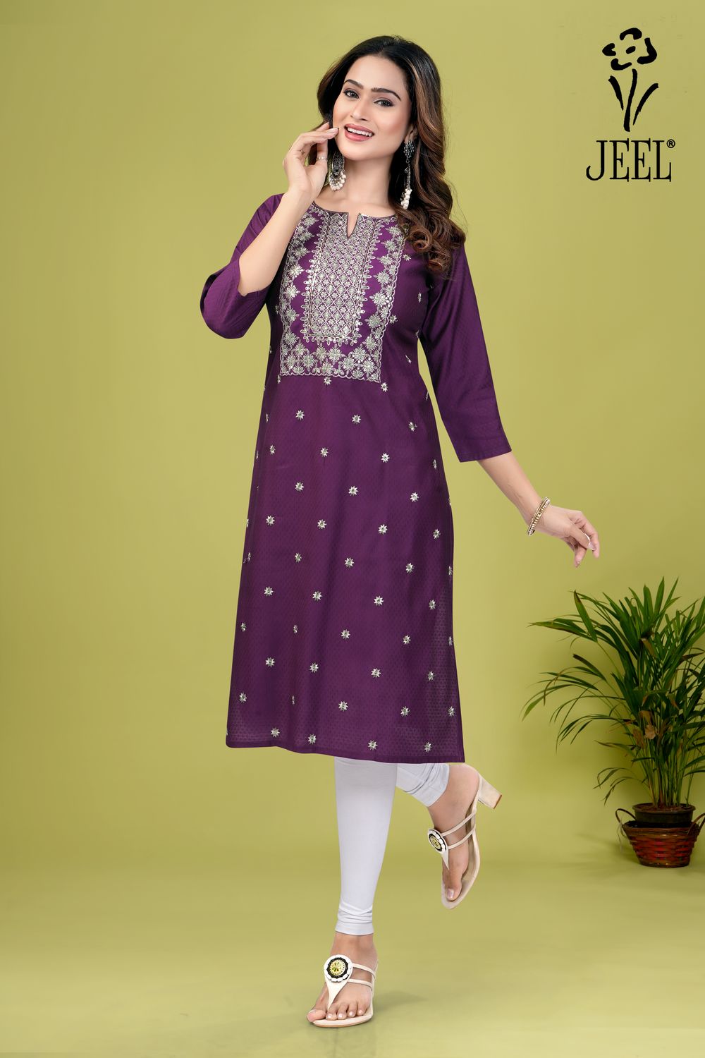 JEEL Supreme Kurti - Royal Purple