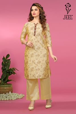 JEEL Kurti &amp; Plazo Set