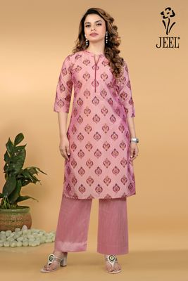 JEEL Kurti &amp; Plazo Set