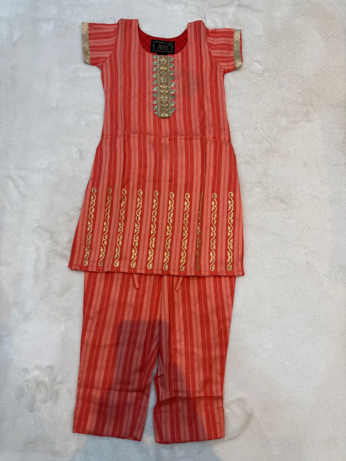 JEEL Children Kurti &amp; Pant Set