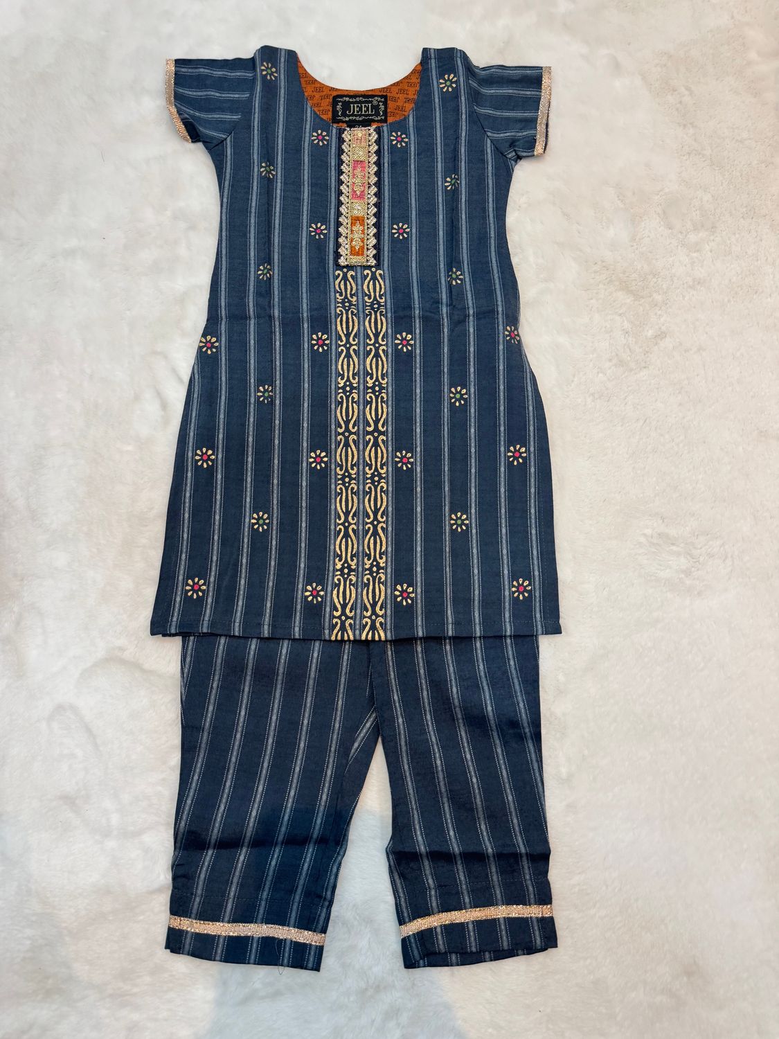 JEEL Children Kurti &amp; Pant Set