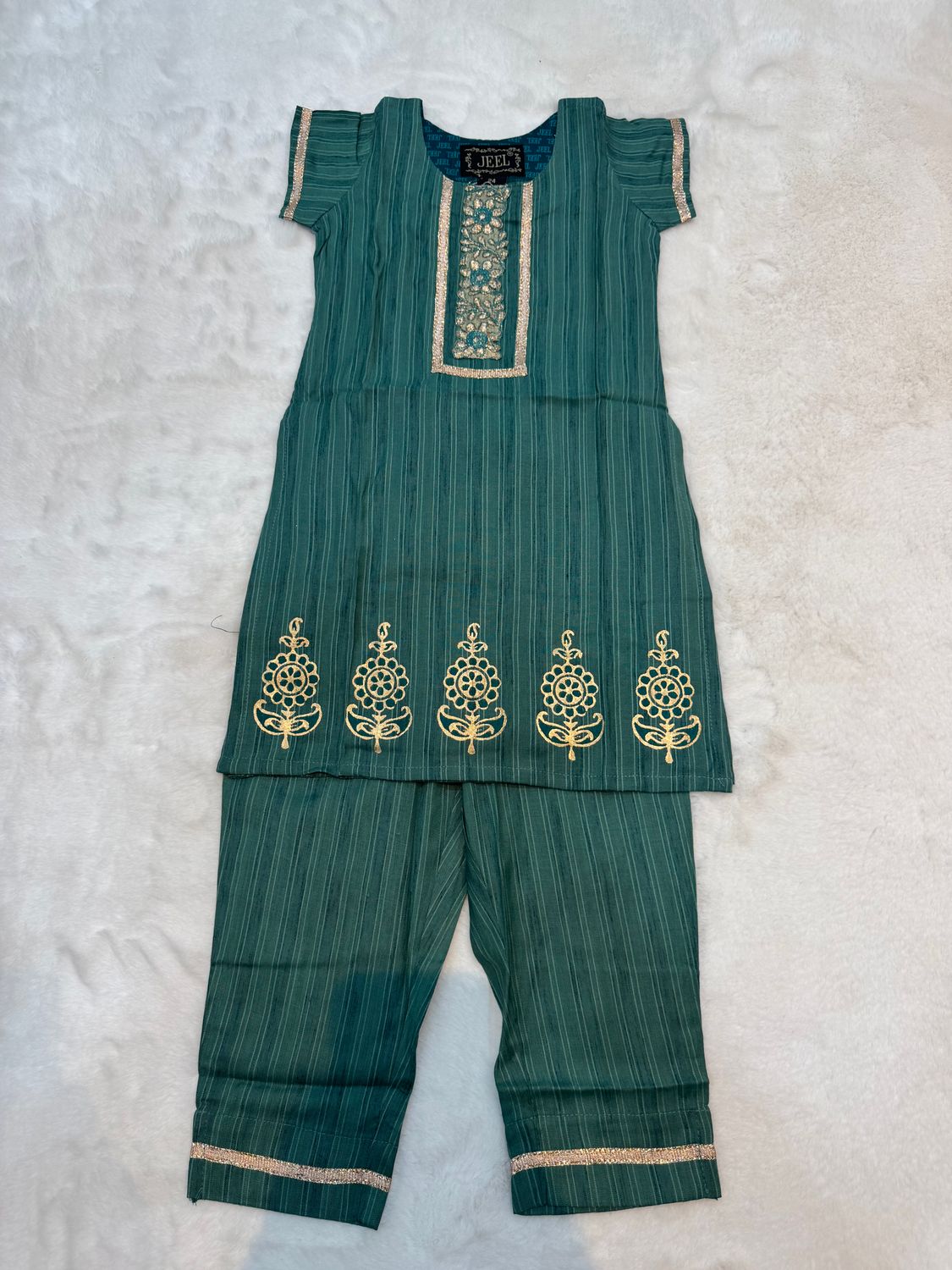 JEEL Children Kurti &amp; Pant Set