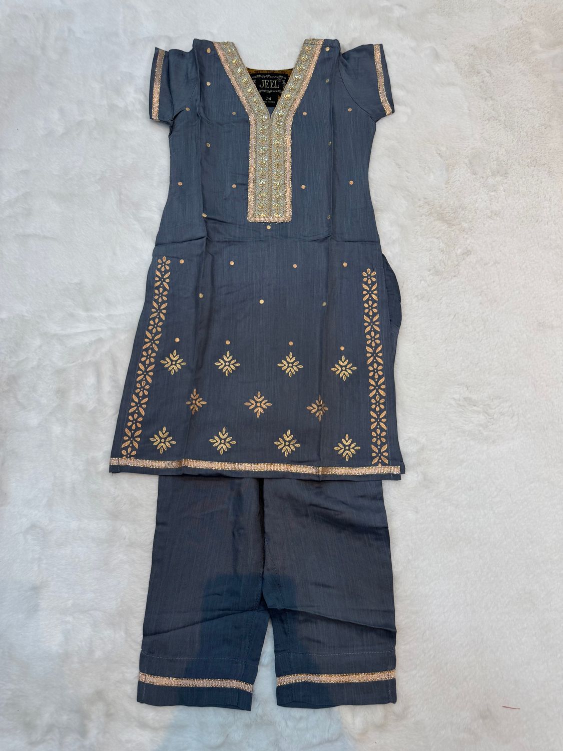 JEEL Children Kurti &amp; Pant Set