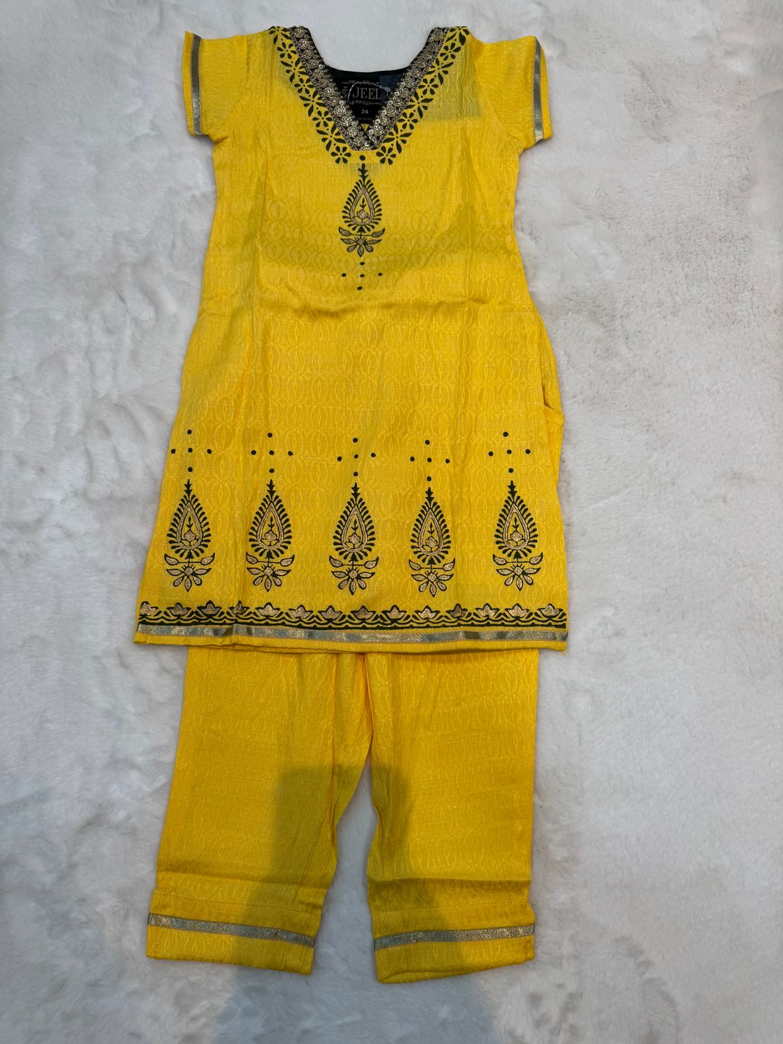 JEEL Children Kurti &amp; Pant Set