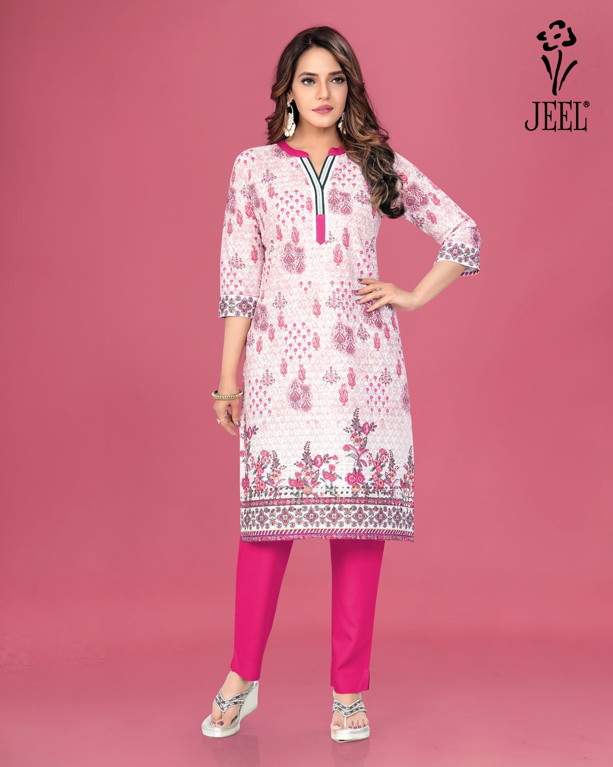 JEEL Chikan Kurti