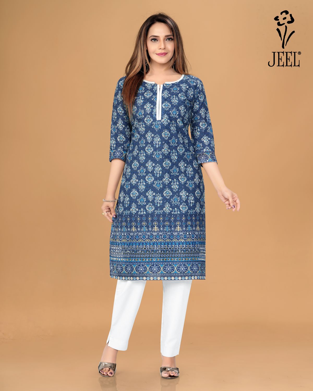 JEEL Chikan Kurti