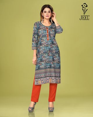 JEEL Chikan Kurti