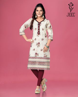 JEEL Chikan Kurti