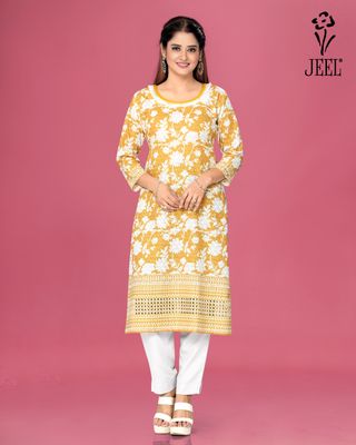 JEEL Chikan Kurti