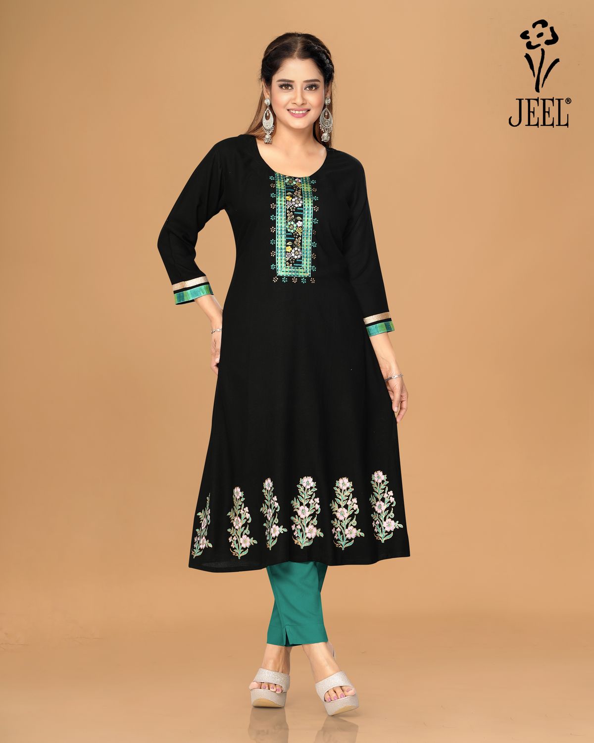 JEEL Urban Kurti - Semi Flare