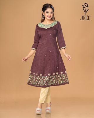 JEEL Urban Kurti - Semi Flare