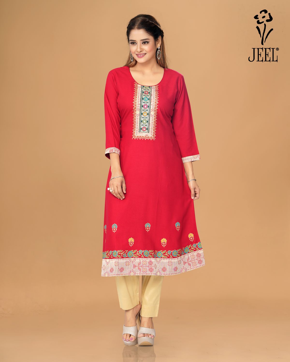 JEEL Urban Kurti - Semi Flare