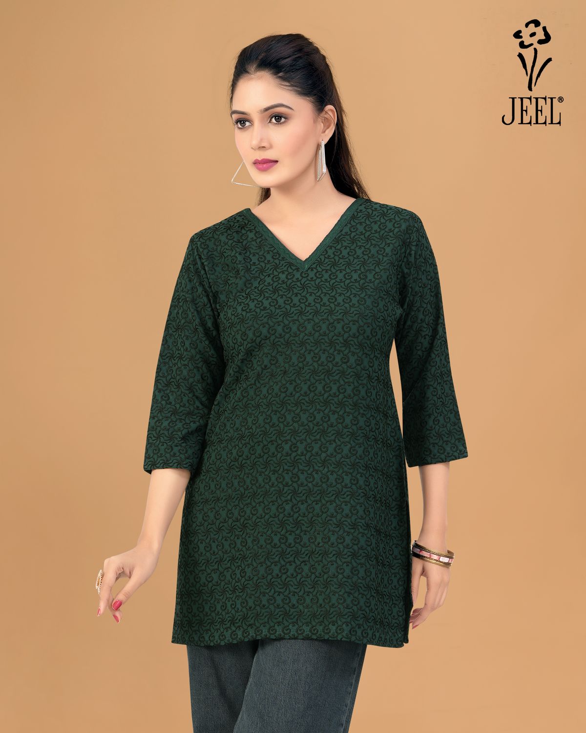 JEEL Short Kurti - Castleton Green