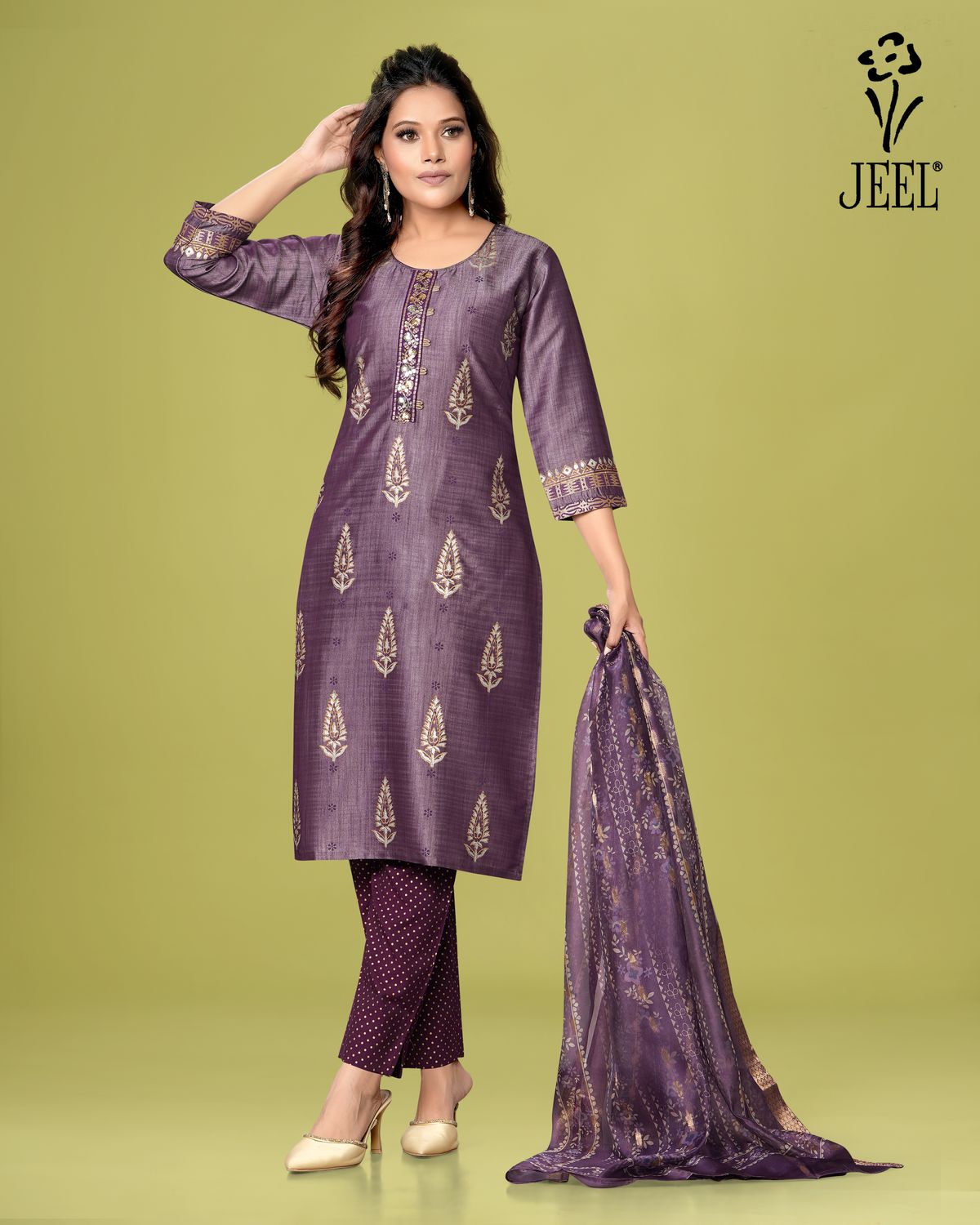 JEEL Punjabi Suit - Pant