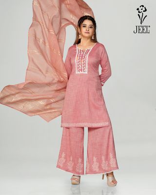 JEEL Punjabi Suit - Plazo