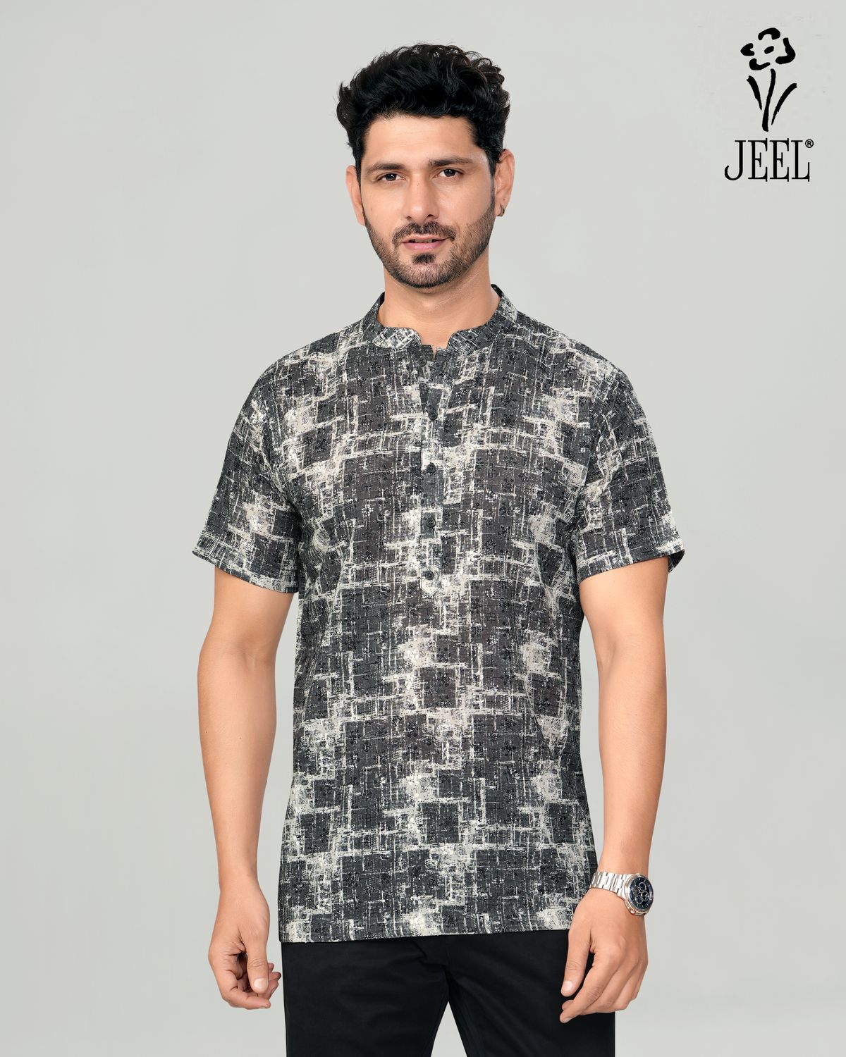 JEEL Gents Kurta - Chikan
