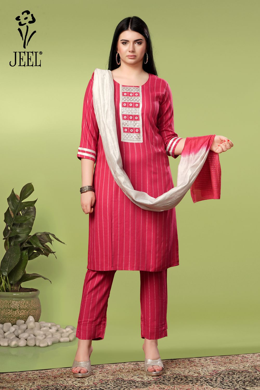 JEEL Punjabi Suit - Pant