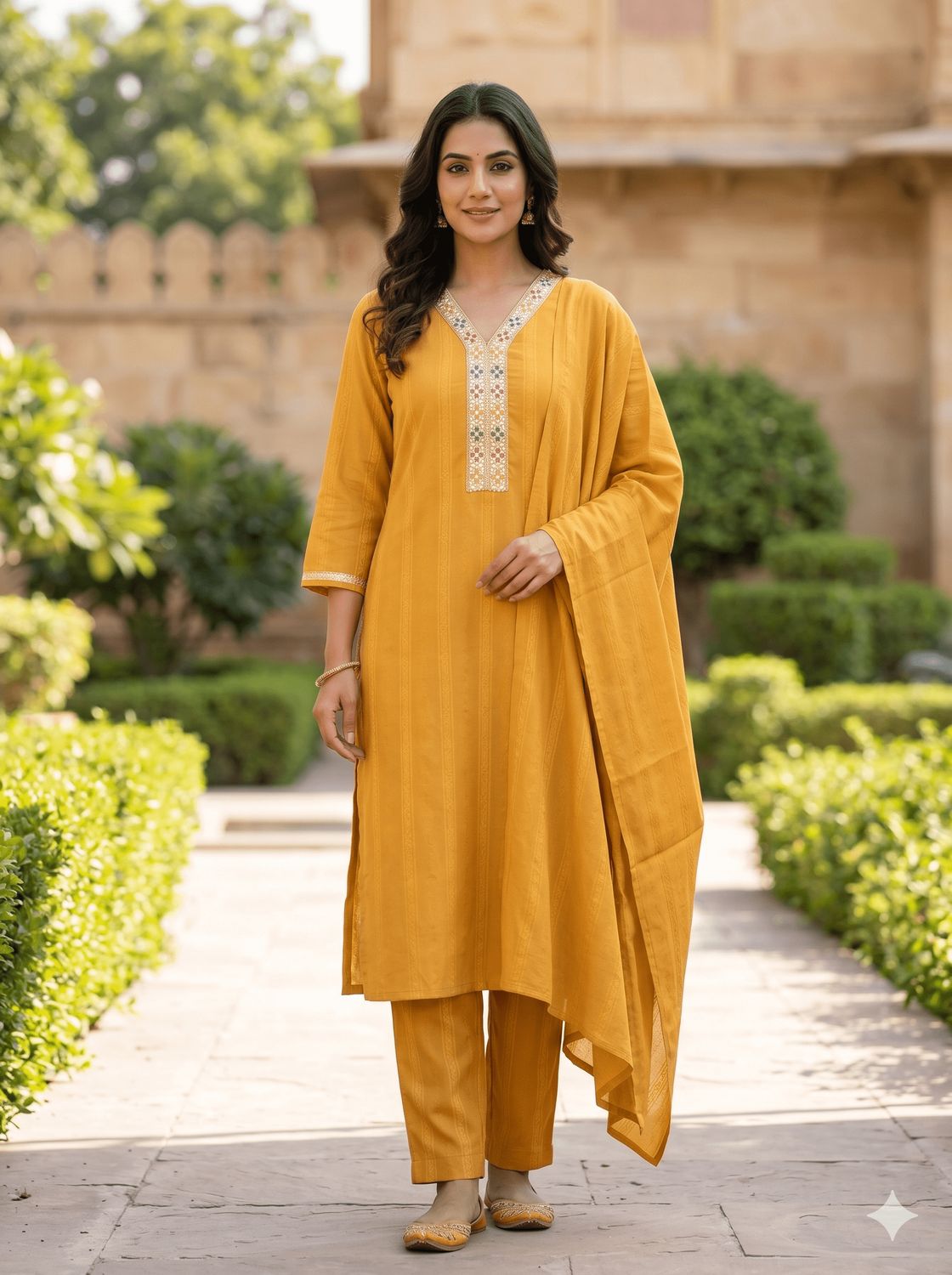 JEEL Punjabi Suit - Pant