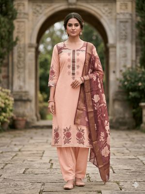 JEEL Punjabi Suit - Plazo