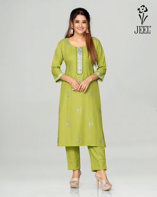 JEEL Kurti &amp; Pant Set