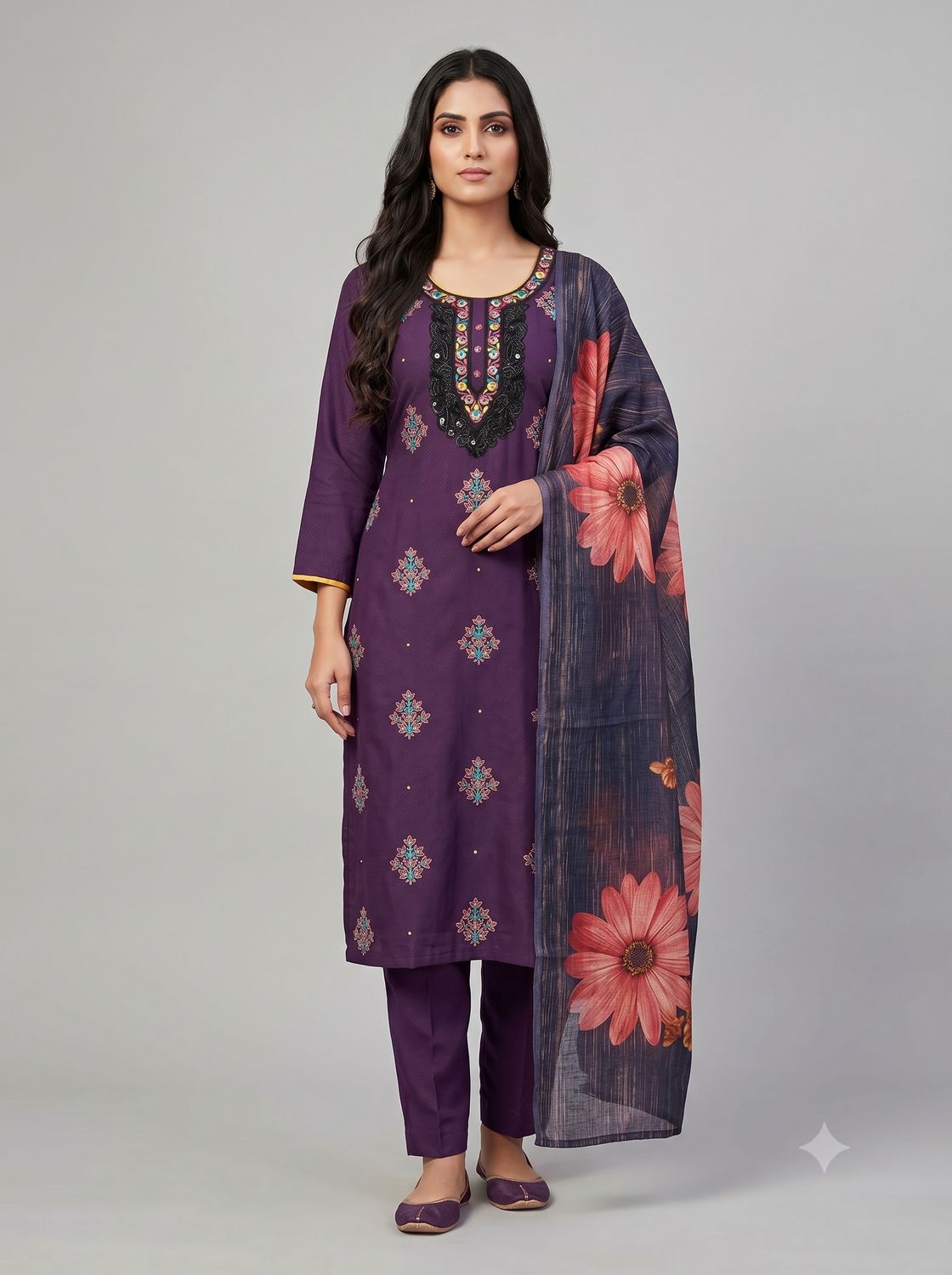 JEEL Punjabi Suit - Pant