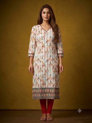 JEEL Chikan Kurti
