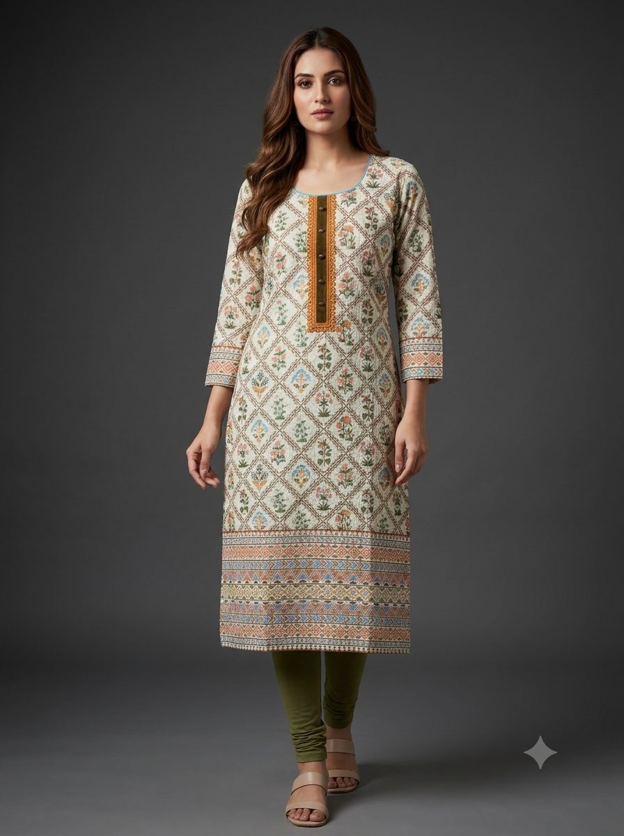 JEEL Chikan Kurti