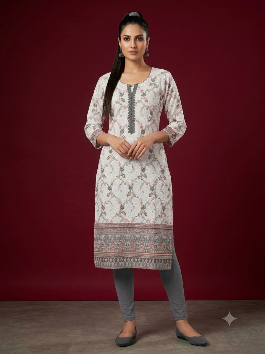 JEEL Chikan Kurti