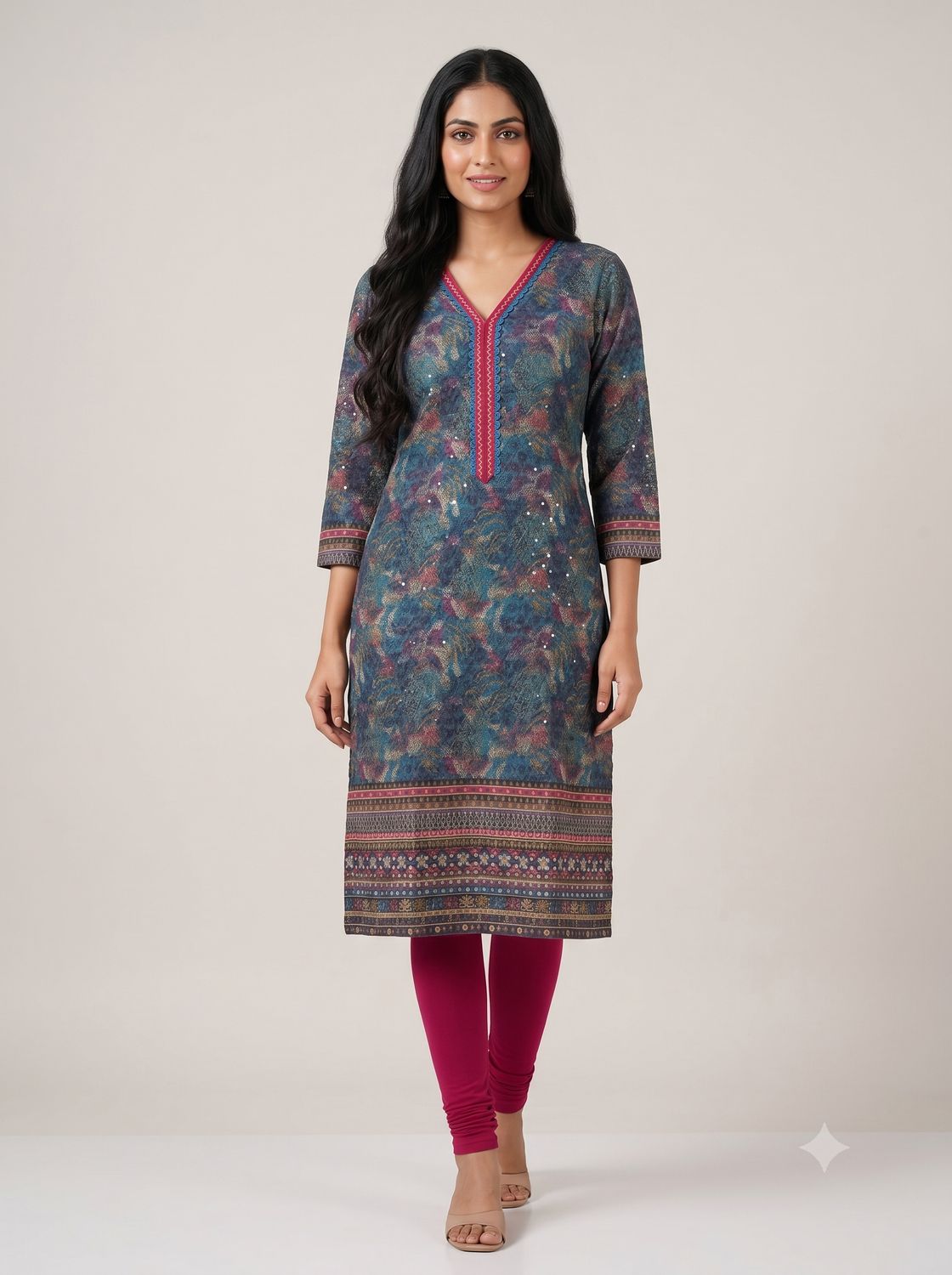 JEEL Chikan Kurti
