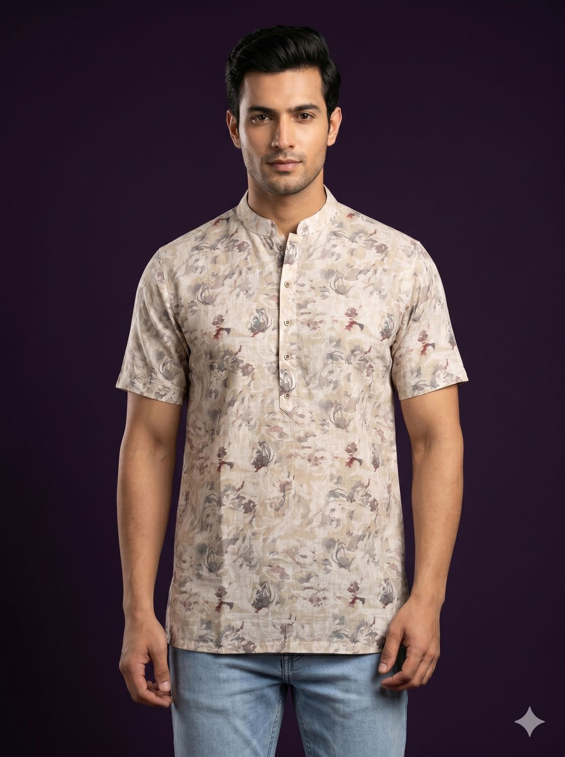 JEEL Gents Kurta - Linen