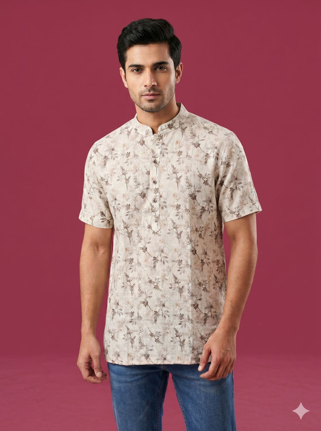 JEEL Gents Kurta - Linen