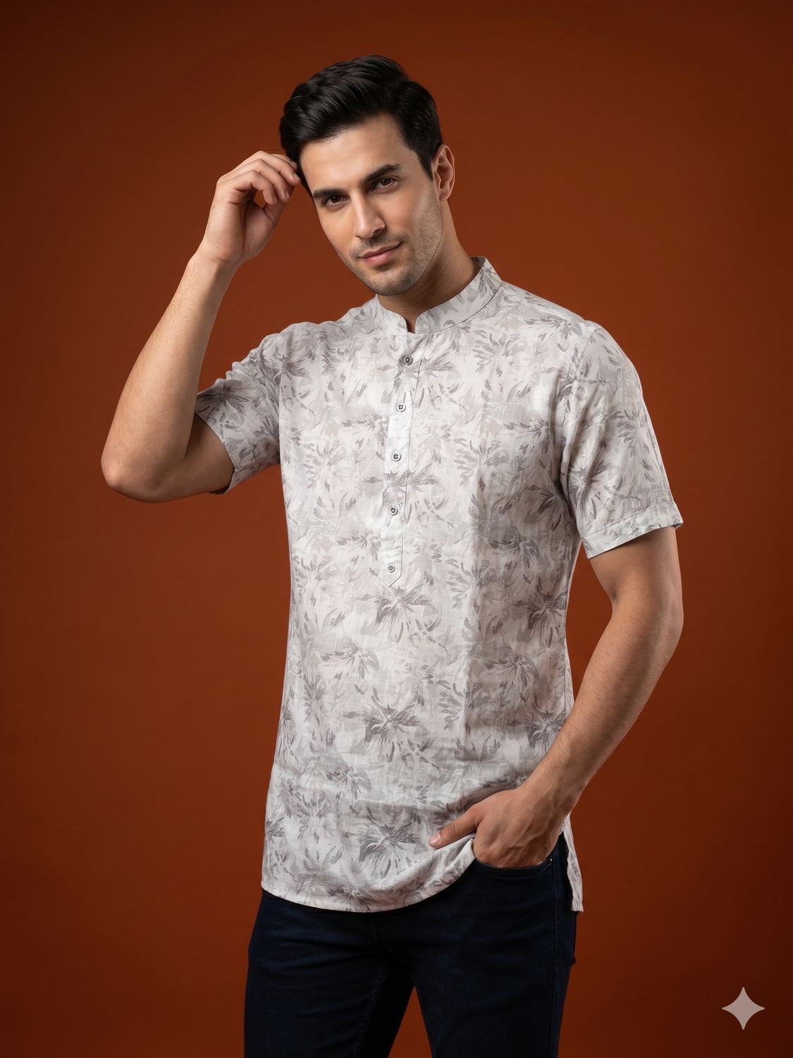 JEEL Gents Kurta - Linen