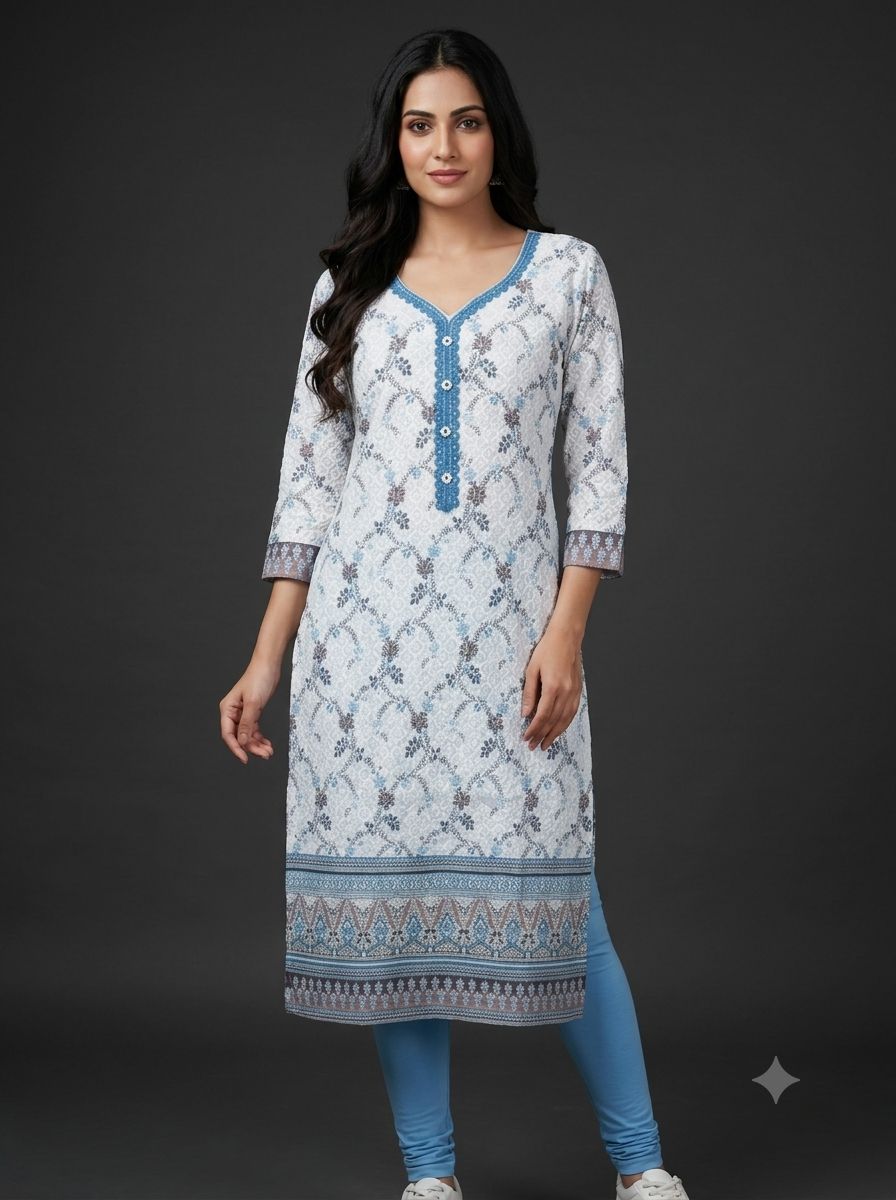 JEEL Chikan Kurti