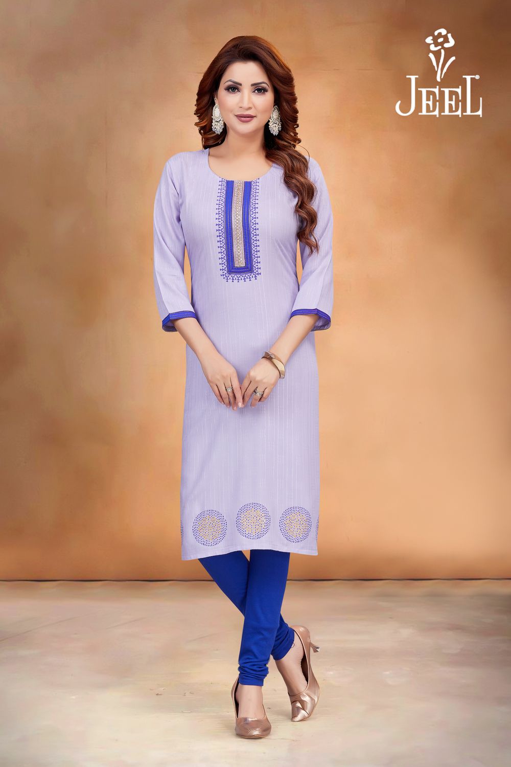 JEEL Casual Kurti - Lilac