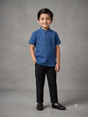 JEEL Boys Kurta - Blue