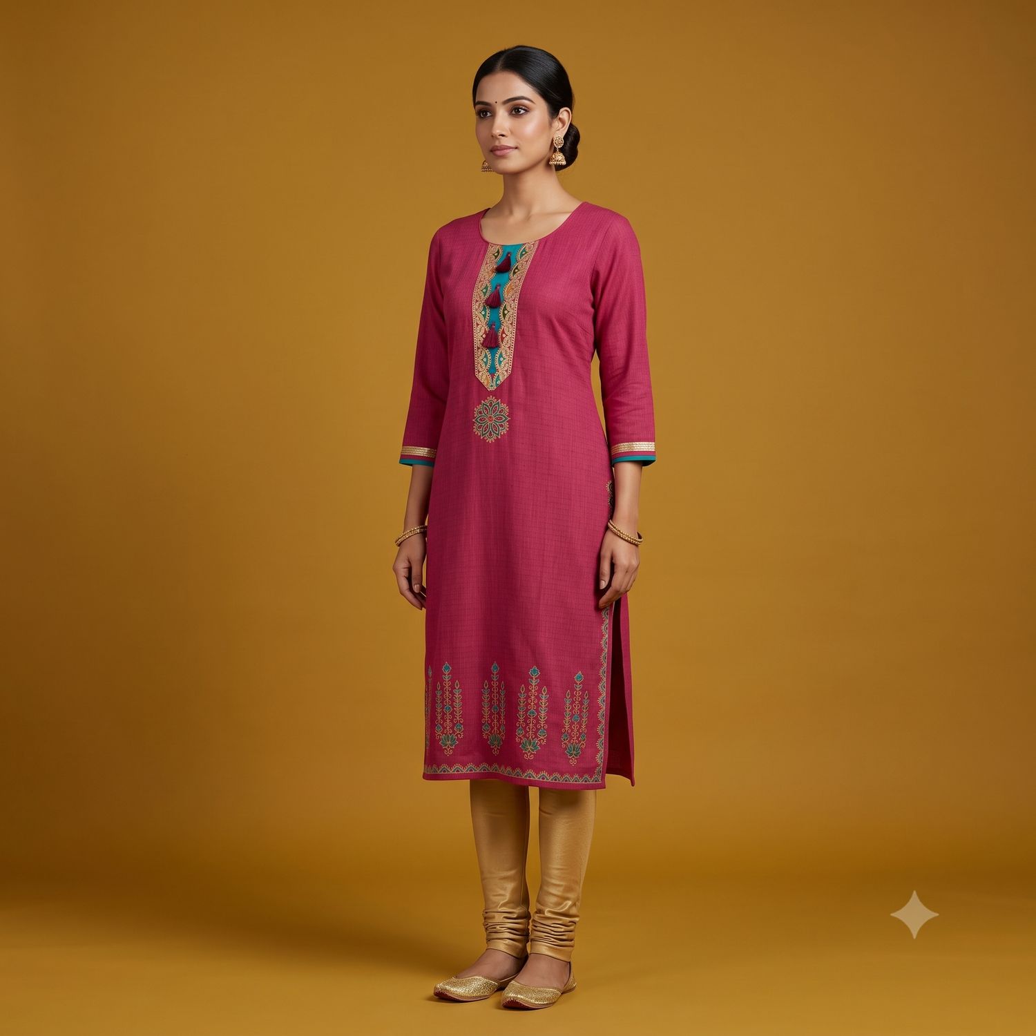 JEEL Urban Kurti - Royal Pink