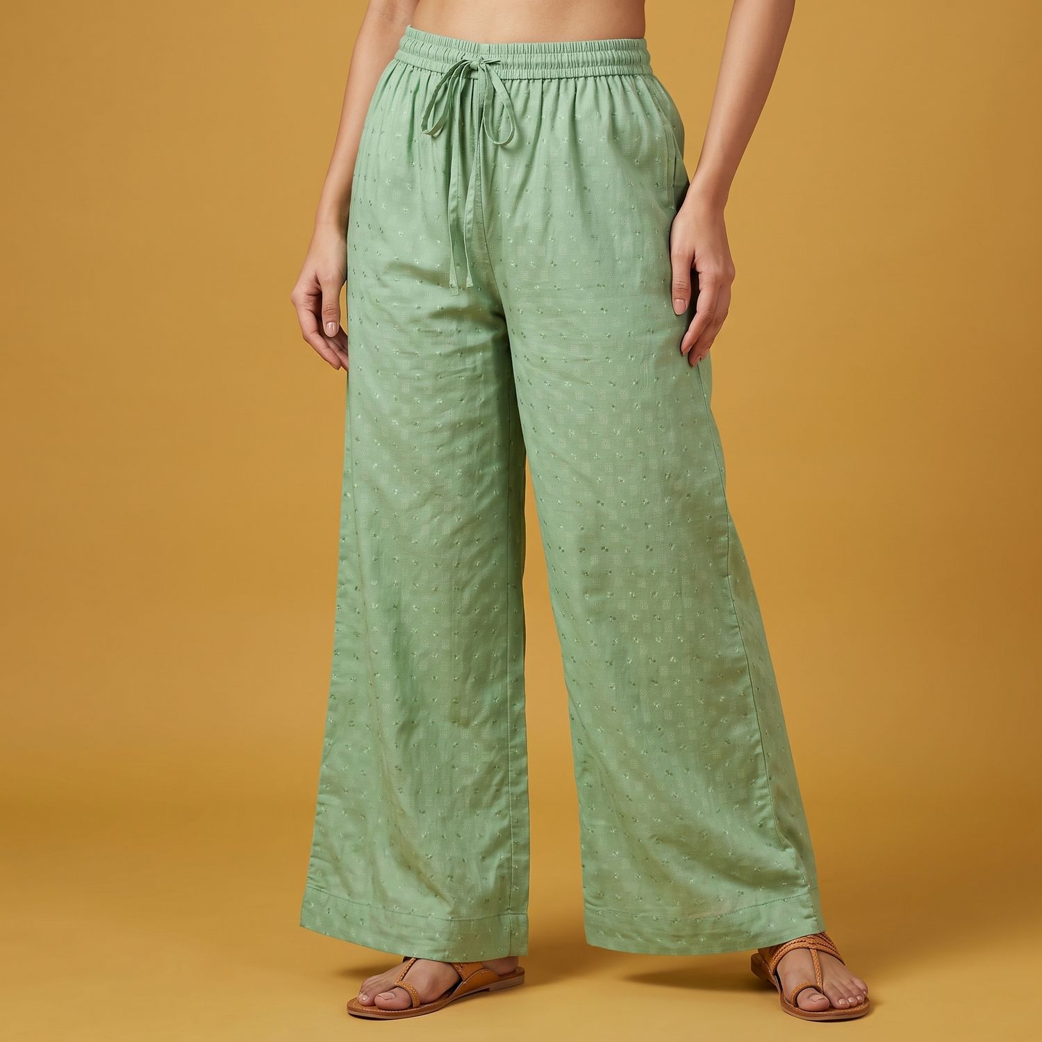 JEEL Palazzo - Mint Green